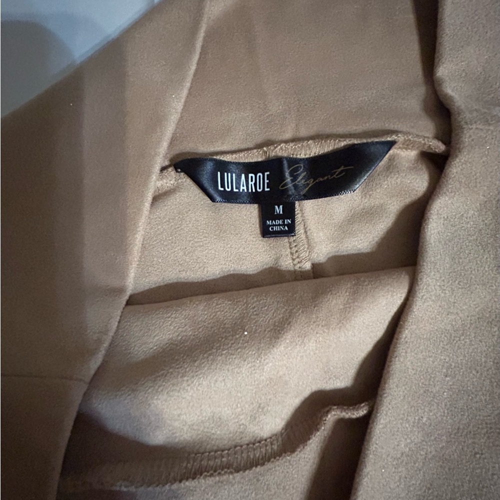 LuLaRoe Midi Skirt in Light Brown - Picture 2 of 5
